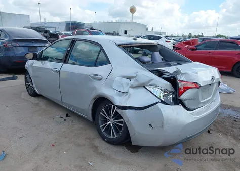 2018 Toyota Corolla L/Le/Xle/Se/Xse z USA, uszkodzony, nr VIN 2T1BURHE1JC006916